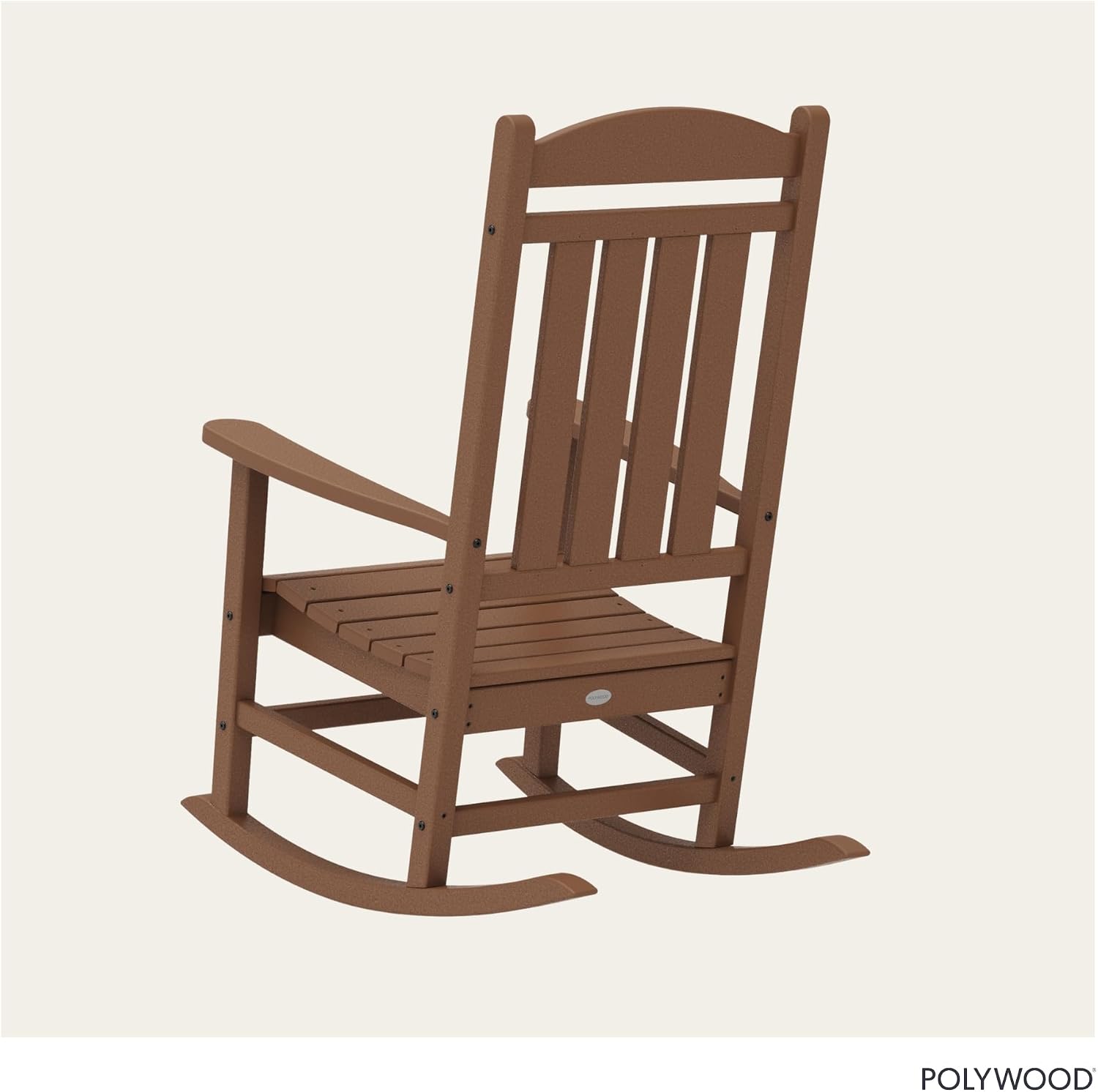 Indoor Outdoor Teak Rocker with Rattan Seat