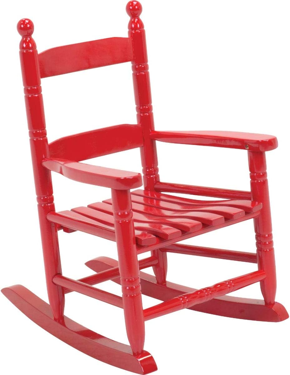 Classic Oak Lacquer Child Porch Rocker Furniture