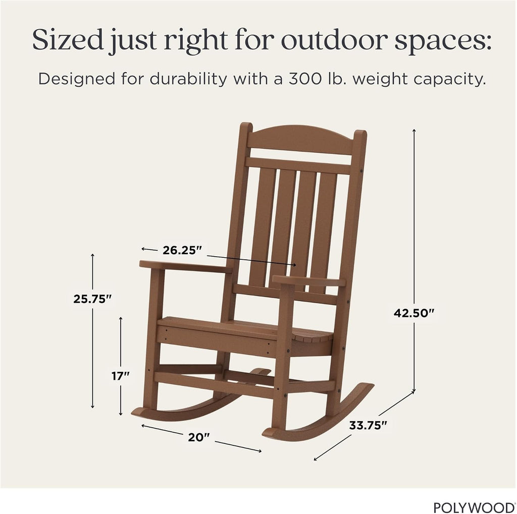 Indoor Outdoor Teak Rocker with Rattan Seat