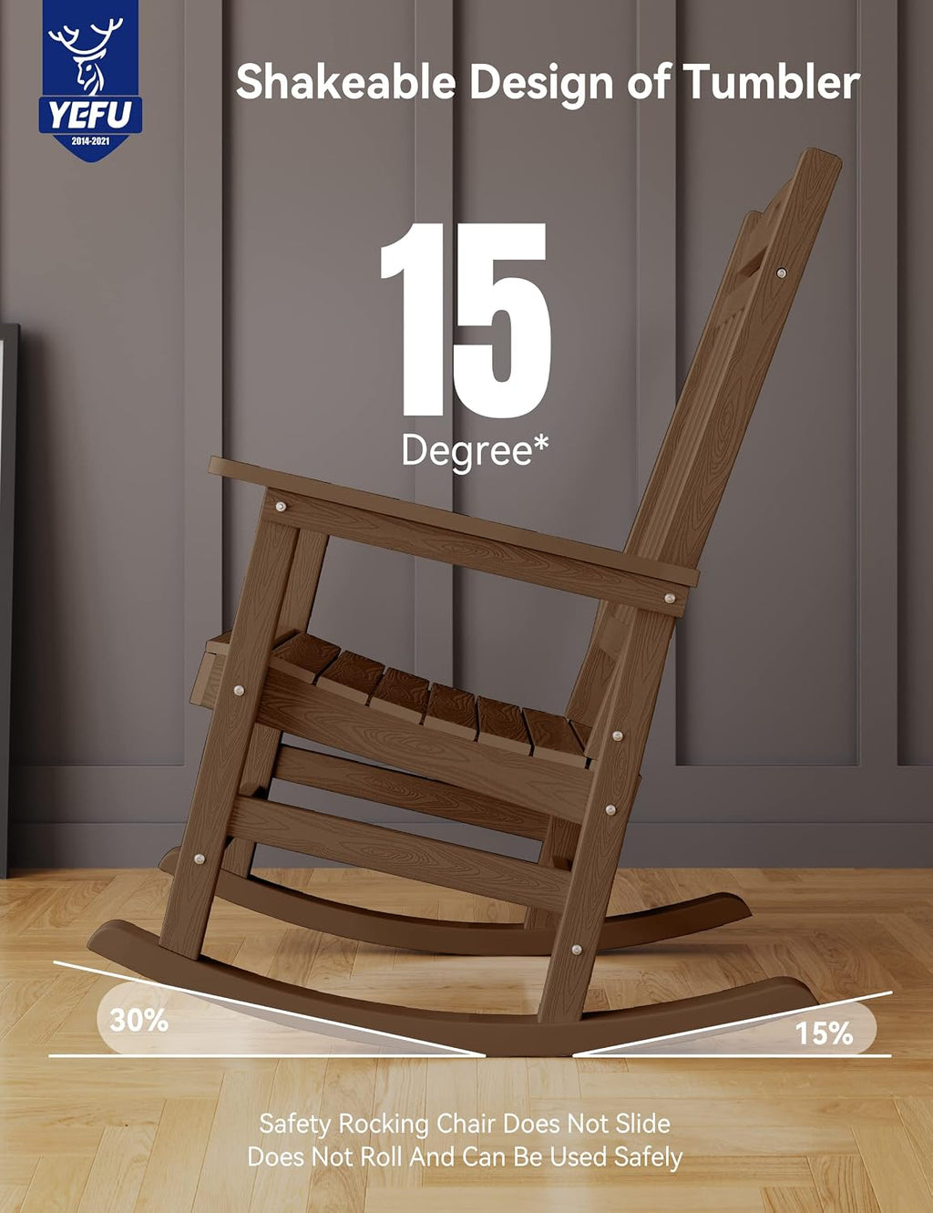 Oversize HIPS Poly Rocker 400lbs All Weather