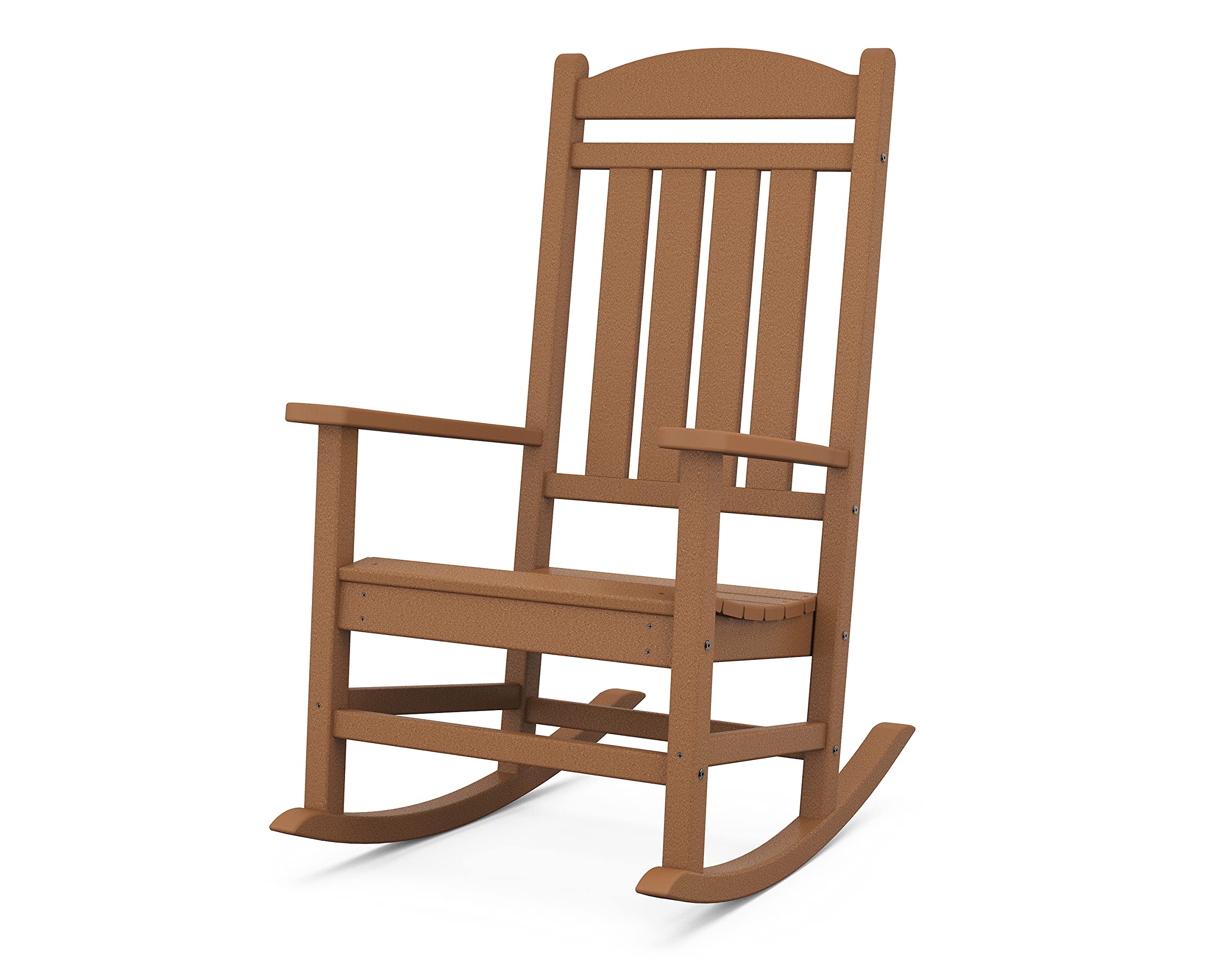 Indoor Outdoor Teak Rocker with Rattan Seat